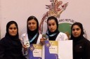 تکواندکاران دختر سقزی دو نشان طلا و برنز رقابت‌های هان مادانگ را بر گردن آویختند