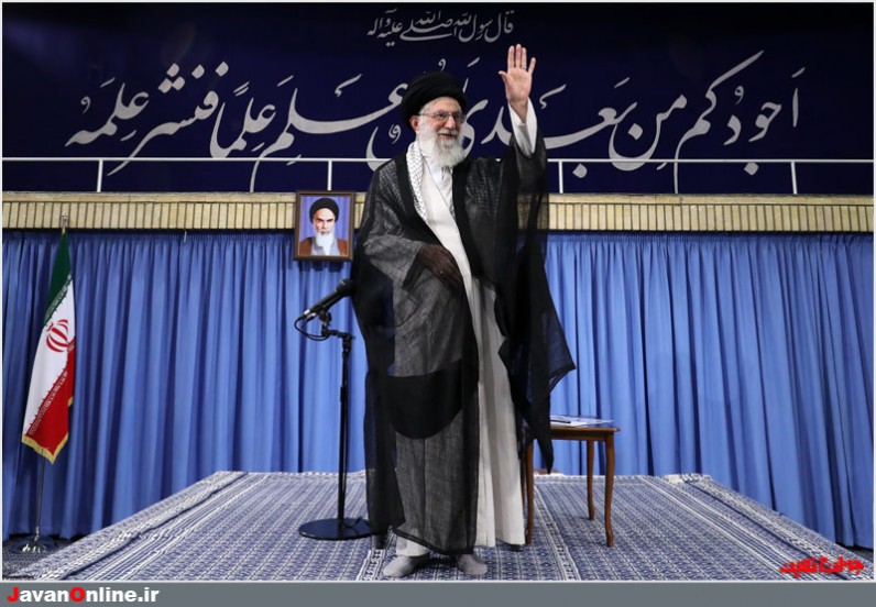دیدار جمعی از استادان و پژوهشگران دانشگاه‌ها با رهبر معظم انقلاب اسلامی
