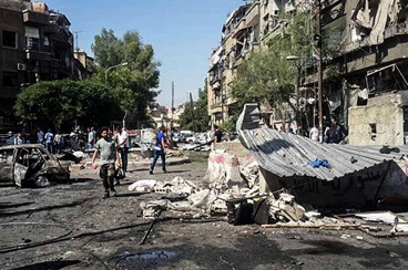 حمله تروریستی در دمشق