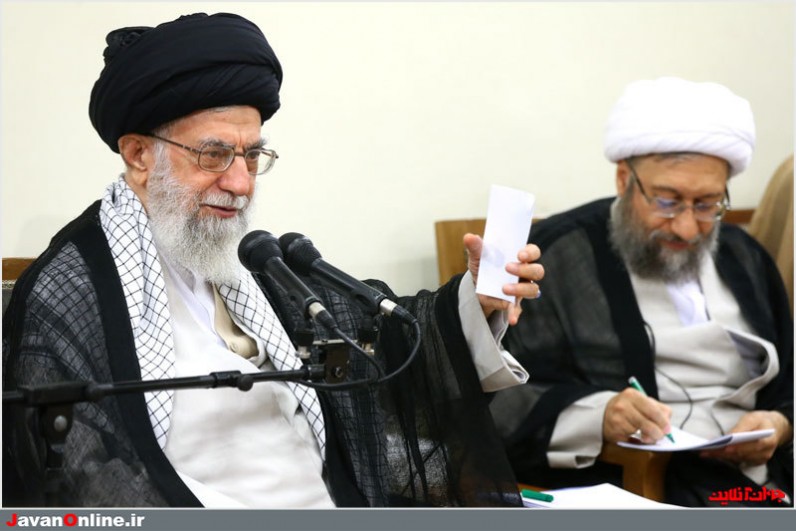 دیدار رئیس و مسئولان قوه قضائیه با رهبر معظم انقلاب