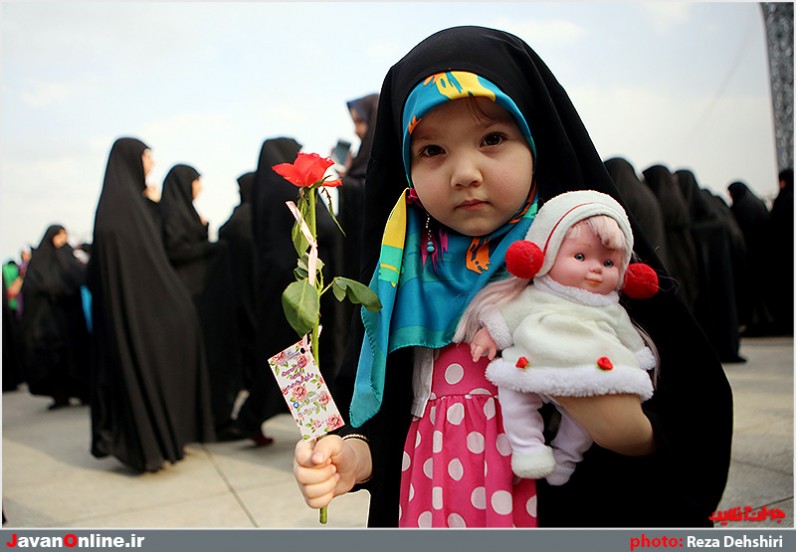 اجتماع عفاف و حجاب در ميدان امام حسين(ع) تهران