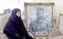 مادر شهيد صابر بابا دار فاني را وداع گفت
