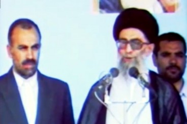 سخنرانی رهبرانقلاب به زبان آذری در شهر خامنه