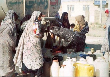 تامین آب ۱۹روستای شهرستان بندرلنگه توسط آبرسانی سیار