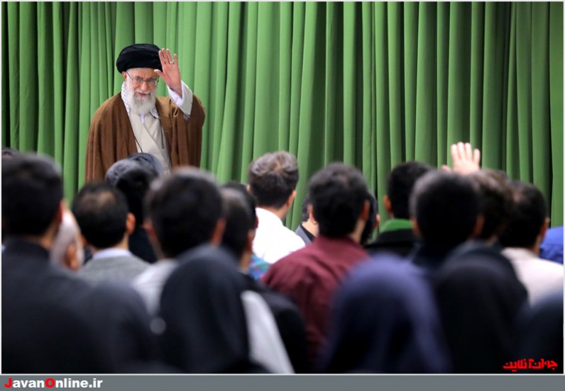 دیدار نخبگان جوان علمی با رهبر انقلاب
