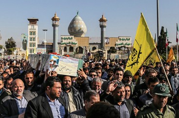 تشییع باشکوه شهید افغانستانی مدافع حرم در شیراز