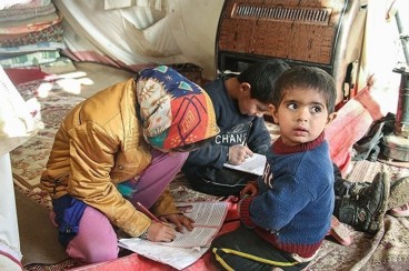 خدا میدونه دولت،کِی میخواد برای ما مدرسه بسازه ؟
