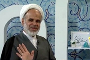 لحظه وقوع زلزله در برنامه زنده تلویزیونی کرمان