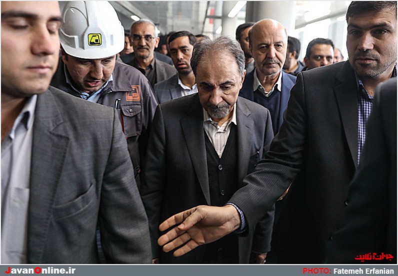 بازدید شهردار تهران از خط ۶ و ۷ مترو