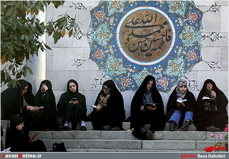مراسم دعای ام داود در مسجد دانشگاه تهران