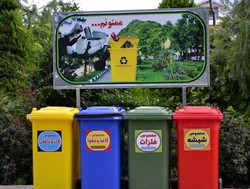 مشهد رتبه نخست مشارکت شهروندان در تفکیک پسماند از مبدا