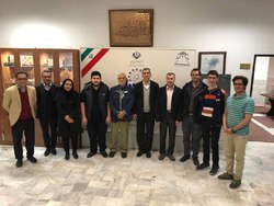 رئيس اسبق سازمان ترببت بدنى در تمرينات شطرنجبازان اعزامى ايران به رقابت هاى جهانى سريع و برق آسا حضور يافت.