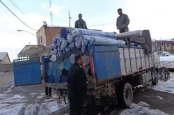پارچه‌های قاچاق به مقصد نرسید