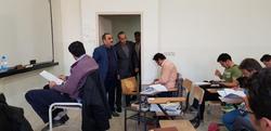 بازدید از حوزه‌های برگزاری آزمون‌های ورود به حرفه مهندسین در مشهد