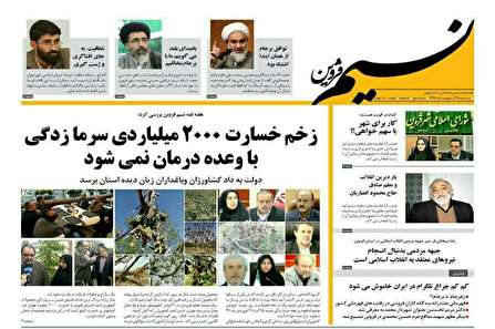 زخم خسارت 2000 میلیاردی سرمازدگی استان قزوین با وعده درمان نمی‌شود