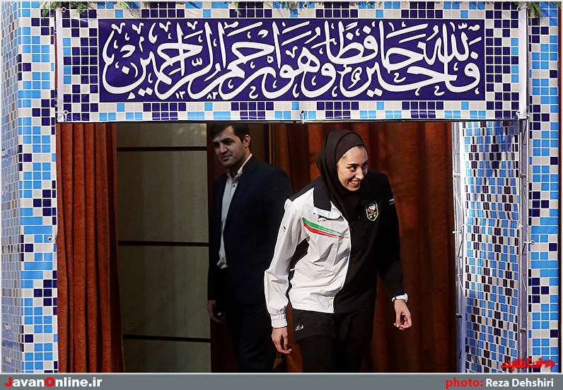 مراسم بدرقه کاروان ایران به بازی‌های آسیایی جاکارتا ۲۰۱۸