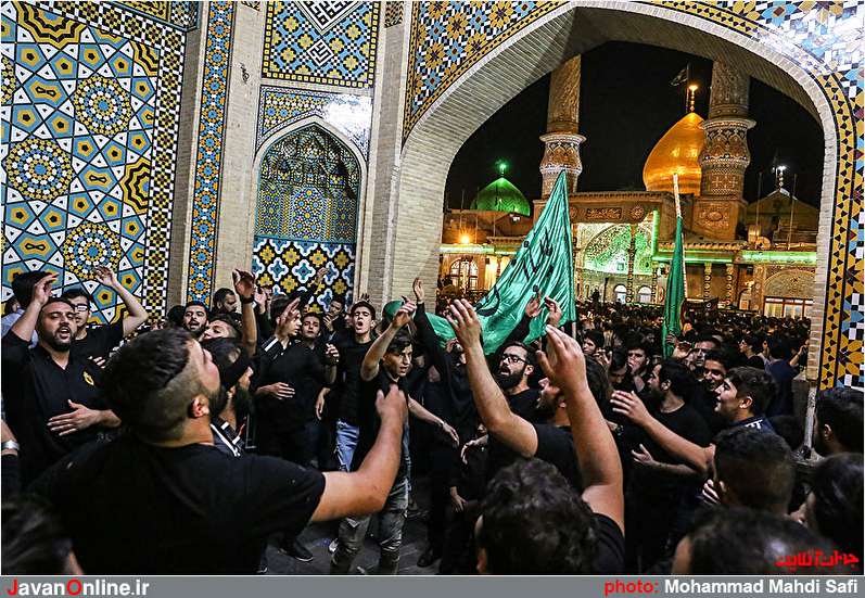 عزاداری ایام مسلمیه در حرم حضرت عبدالعظیم(ع)