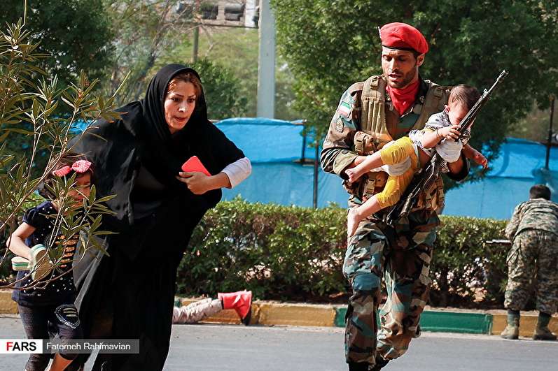 تصاویر منتخب حادثه تروریستی اهواز