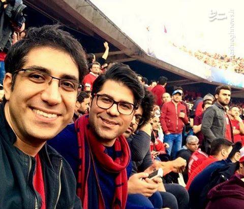 حامد‌ همایون تماشاگر بازی فینال لیگ قهرمانان آسیا