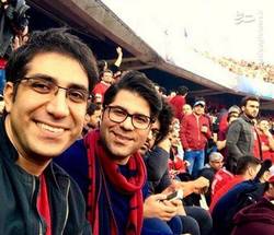 حامد‌ همایون تماشاگر بازی فینال لیگ قهرمانان آسیا