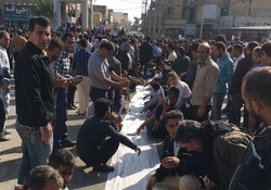هفت خان کارگران هفت تپه برای گرفتن حق