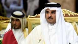 امیر قطر، نشست اتحادیه عرب را ترک کرد!
