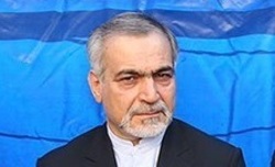 حسین فریدون در مراسم تشییع جمشید مشایخی +عکس