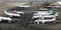 پرواز‌های فرودگاه مهرآباد لغو شد