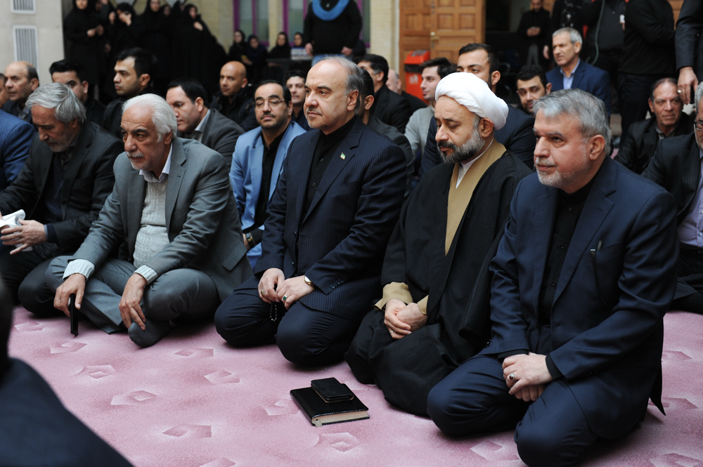 مراسم میثاق جامعه ورزش و جوانان با شهید سپهبد حاج قاسم سلیمانی