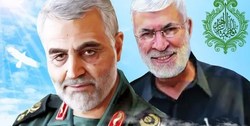 احداث بنای یادبود سرداران شهید سلیمانی و المهندس در محل شهادت آن‌ها