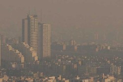 هوای تهران در ۲۵ دی ماه؛ ناسالم برای گروه‌های حساس