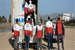 ارسال بسته غذایی از اردبیل به سیل‌زدگان هرمزگان