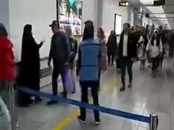 کنترل بهداشت اتباع خارجی در گمرک بیله‌سوار