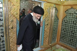 کلنگ زنی کتابخانه و مرکز اسناد حرم مطهر حضرت محمد هلال بن علی(ع)