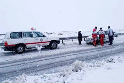 برف و کولاک در ۱۳ استان کشور