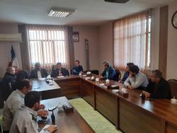 هماهنگی جهت اجرای مانور اطفاء حریق در مراتع ساوجبلاغ