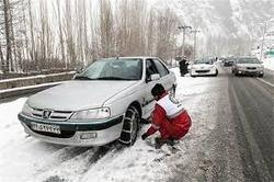 تردد در جاده‌های استان اردبیل فقط با زنجیرچرخ ممکن است
