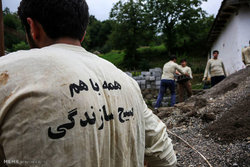 آبادانی مناطق محروم گیلان با خدمت‌رسانی ۱۳۰۰ گروه جهادی
