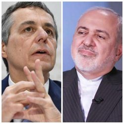 گفت‌وگوی وزرای خارجه ایران و سوئیس با موضوع کرونا