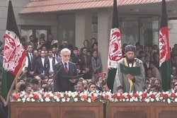 غنی و عبدالله، به عنوان روسای جمهور افغانستان سوگند یاد کردند