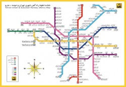 مترو تهران ۵۰۰ کیلومتر می‌شود