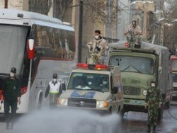 شهر سرعین ضدعفونی شد