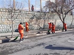 نخستین مرحله ازطرح نگهداشت شهر در منطقه یک شهرداری کرج انجام شد