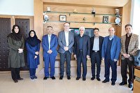 دیدار رئیس دپارتمان روانشناسی ماربورگ با رييس دانشگاه اصفهان