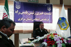 کاهش ۴۷ درصدی حوادث ترافیکی منجر به فوت در جاده‌های مرکزی