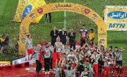 جام قهرمانی لیگ برتر فوتبال رونمایی شد + عکس