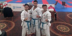 کاتای تیمی مردان صاحب مدال برنز لیگ سری آ. شد