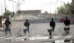 آژیر قرمز سفارت امریکا در منطقه سبز بغداد
