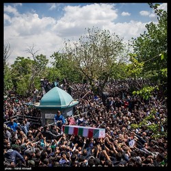 شور تهران در تشییع «حر» مدافعان حرم