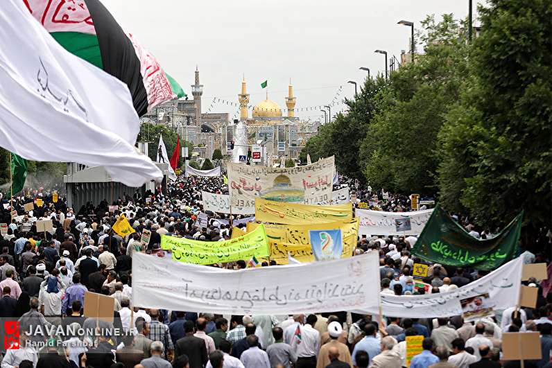 راهپیمایی روز جهانی قدس در مشهد
